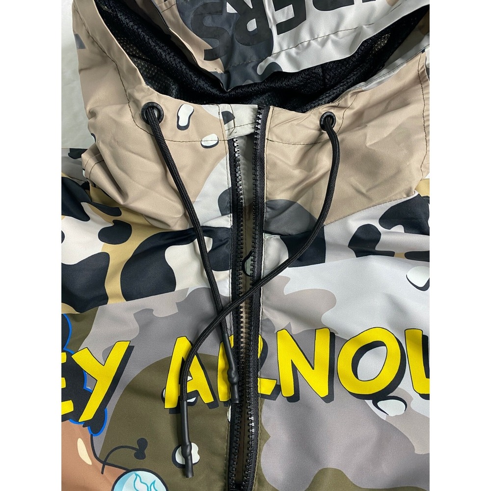 Member Only X Nickelodeon Hey Arnold Camouflage Hooded Jacket Size Large. - Picture 7 of 10